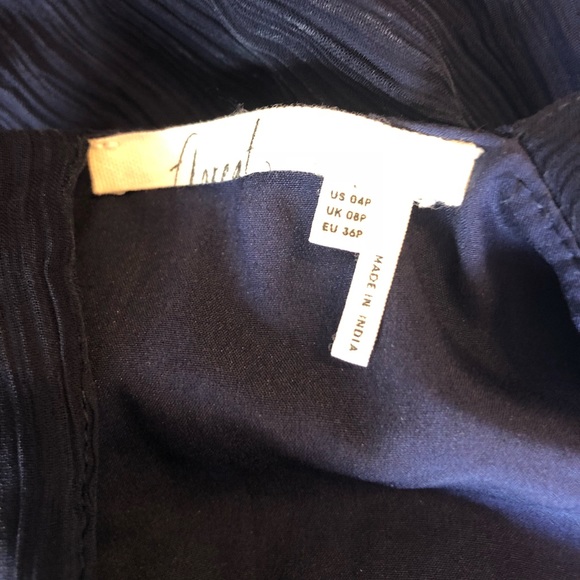 Anthropologie Floral Navy Dress by Floreat - Picture 8 of 8